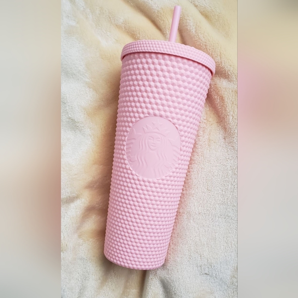 Starbucks US Matte Pink Studded Tumbler